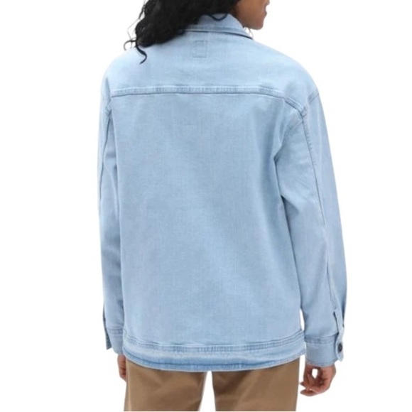 VANS SURF SUPPLY 'LEILA' WOMEN'S DENIM JACKET - WATER WASH Size M - Picture 5 of 14